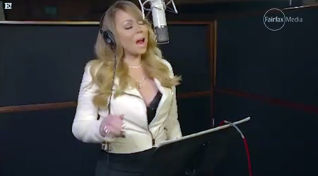 Mariah Carey tunes the tonsils about her break up | mcarchives.com