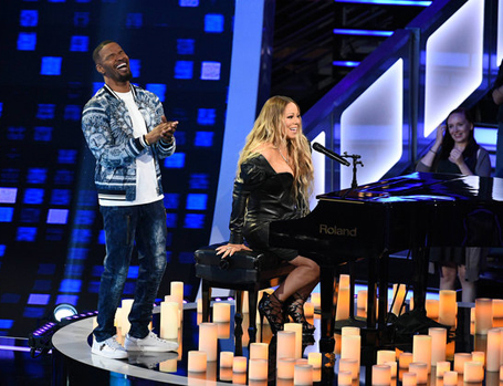 Mariah Carey's Beat Shazam fake-out | mcarchives.com
