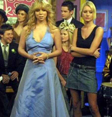 Mariah Carey acts as maid of honour  | mcarchives.com