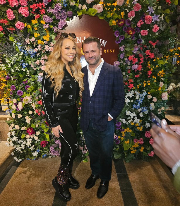 Mariah spent Mother's Day weekend in Westchester | mcarchives.com