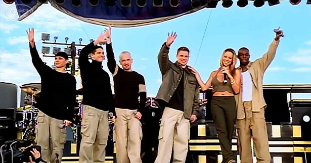 Drew Lachey reacts to Mariah Carey remembering him | mcarchives.com