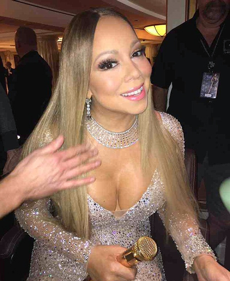 Mariah Carey shares behind-the-scenes photos | mcarchives.com